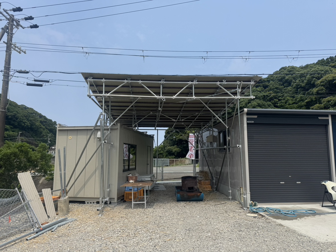NA.ガレージ新設工事　（オーダーメイド）ひろ福丸水産様